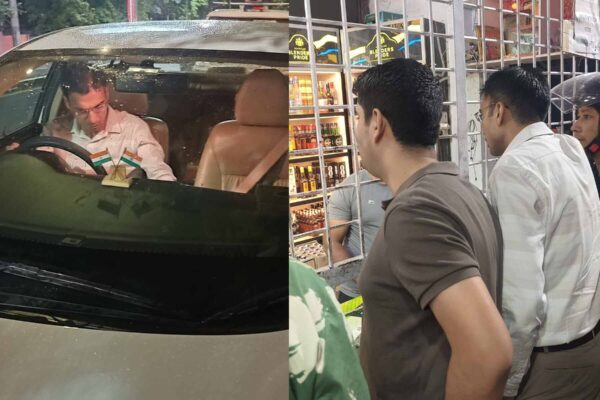ग्राहक बनकर शराब के ठेके पर पहुंचे डीएम, ओवर रेटिंग समेत कई अनियमितताएं पकड़ी