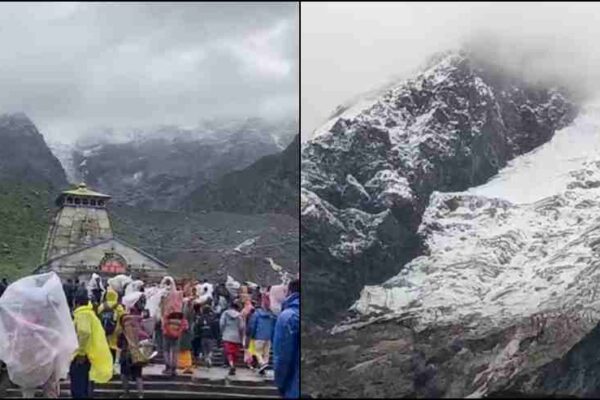 Uttarakhand Weather: केदारनाथ-बदरीनाथ धाम में सीजन की पहली बर्फबारी, बर्फ से लकदक हुई चोटियां; देखें वीडियो