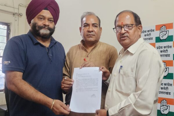 कांग्रेस प्रदेश प्रवक्ता बिष्ट ने केदारनाथ विधानसभा उपचुनाव के लिए पेश की दावेदारी