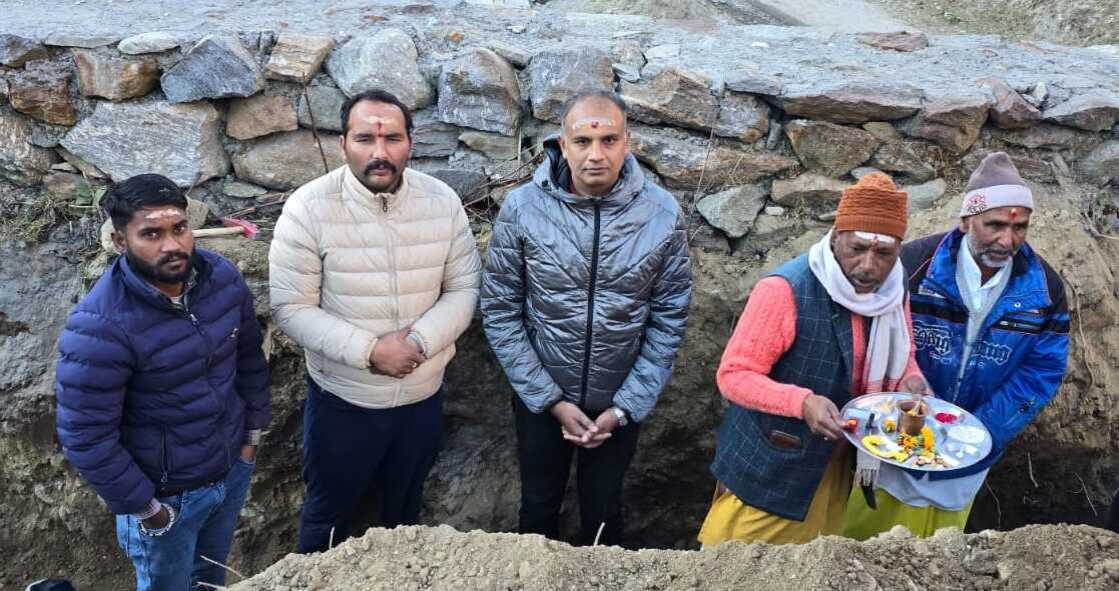 यमुनोत्री धाम के लिए रोपवे का निर्माण कार्य शुरू