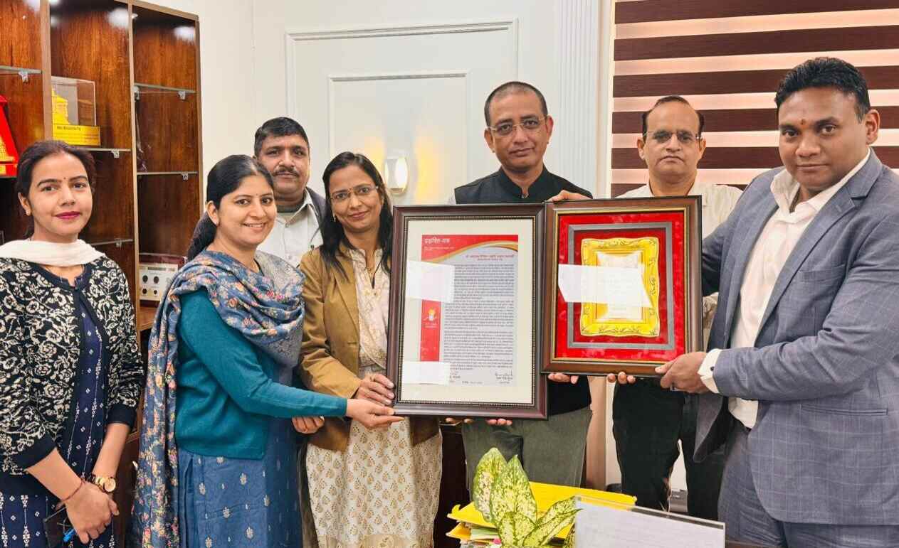 चिकित्सा शिक्षा विभाग को मिला डॉ. आरएस टोलिया स्मारक उत्कृष्ट पारदर्शी लोक प्राधिकारी सम्मान