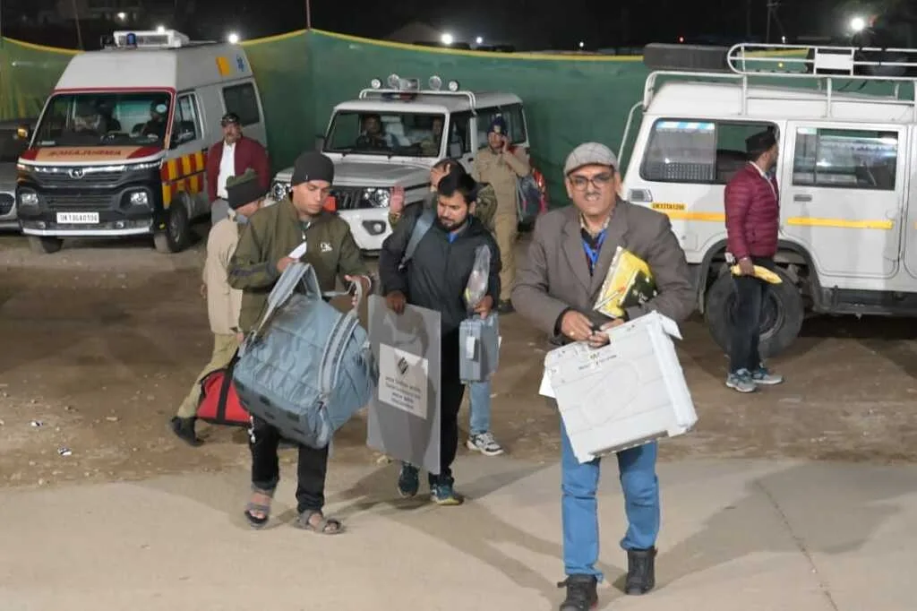 केदारनाथ विधानसभा उप चुनाव में 57.64 फीसदी मतदान