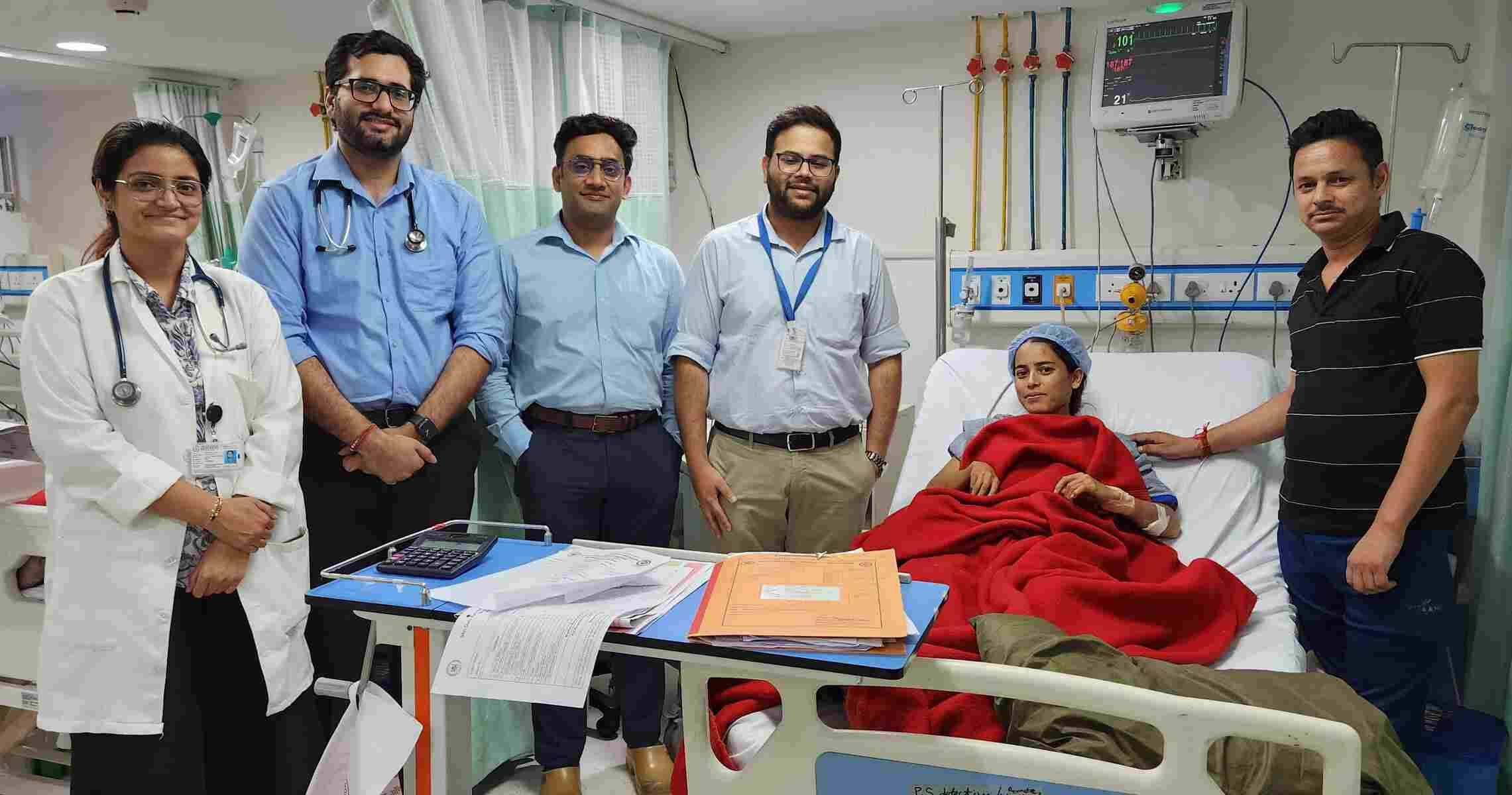 श्री महंत इन्दिरेश अस्पताल में ह्दय रोगियों का BMV तकनीक से सफल उपचार