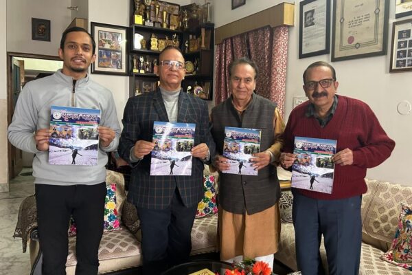 कवि लीलाधर जगूड़ी ने ‘साईं सृजन पटल’ पत्रिका के छठे अंक का किया विमोचन