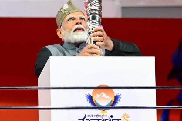 उत्तराखंड में 38वें राष्ट्रीय खेलों का रंगारंग शुभारंभ