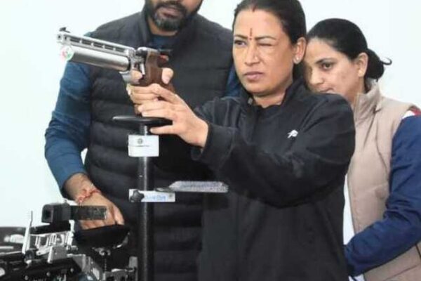 राष्ट्रीय खेलों के पहले ही दिन साबित हुई हाईटेक शूटिंग रेंज की गुणवत्ता