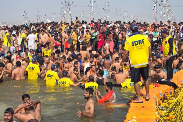 प्रयागराज में अमृत स्नान पर SDRF उत्तराखंड पुलिस की एक कंपनी रही तैनात