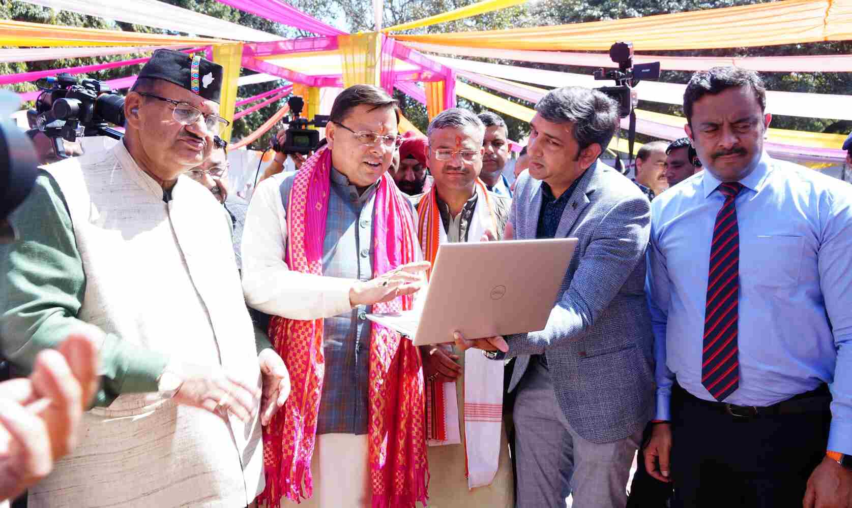 मुख्यमंत्री धामी ने देहरादून नगर निगम की ई-कोष वेबसाइट का किया लोकार्पण