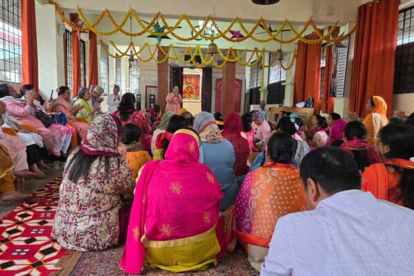 चंद्रबनी में धूमधाम से मनाया गया संसारी माता का वार्षिक पूजन