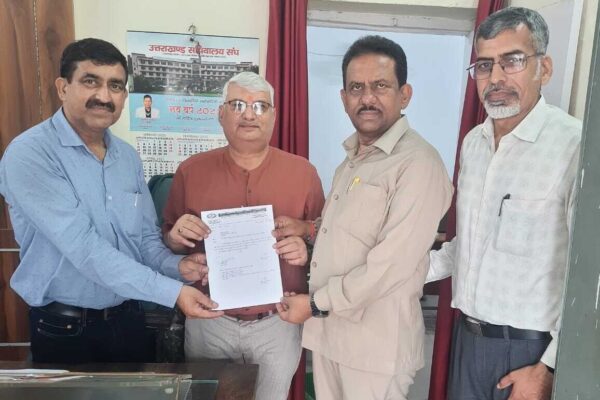 राज्य कर्मचारी संयुक्त परिषद ने माध्यमिक शिक्षक संघ को प्रदान की संबद्धता
