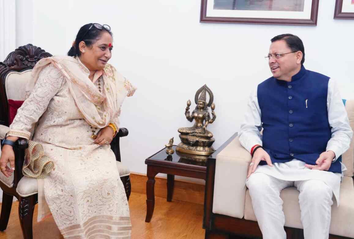 मुख्यमंत्री धामी ने स्पीकर ऋतु खंडूड़ी से विधानसभा सत्र की तैयारियों को लेकर चर्चा की