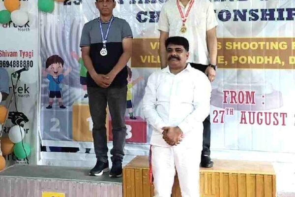 संदीप कवि ने 23वीं राज्यस्तरीय निशानेबाजी प्रतियोगिता में जीते दो मेडल संदीप कवि ने 23वीं राज्यस्तरीय निशानेबाजी प्रतियोगिता में जीते दो मेडल