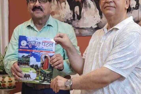 उच्च शिक्षा निदेशक प्रो. वीएन खाली ने की साईं सृजन पटल की सराहना