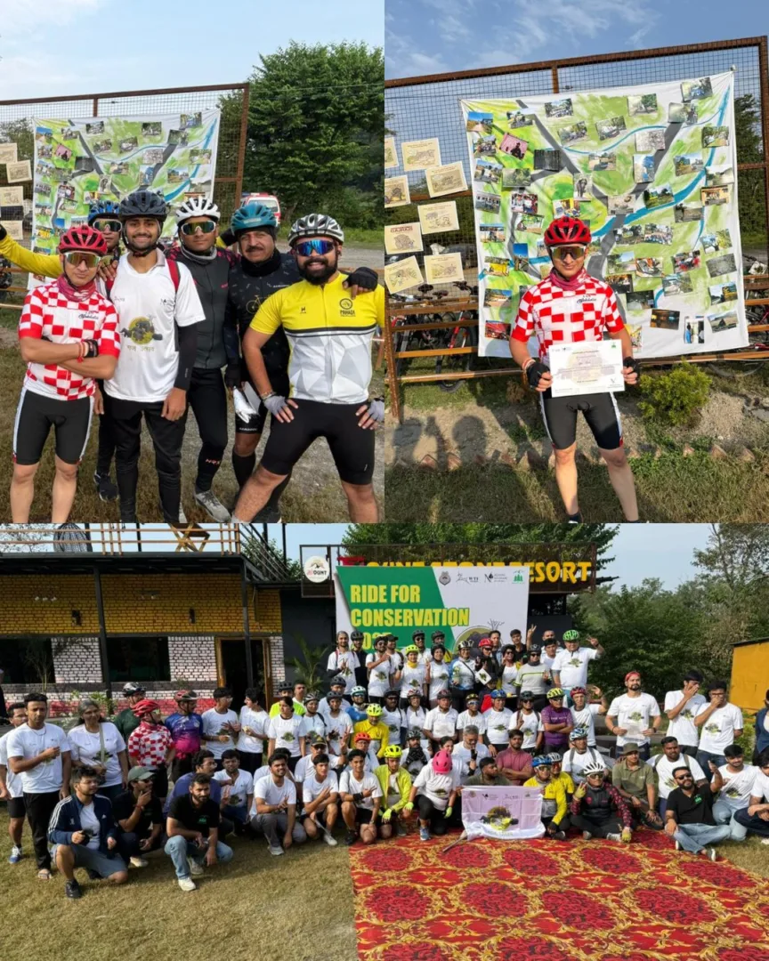 elephant-conservation-cycle-rally-dehradun 5 oct 2025
