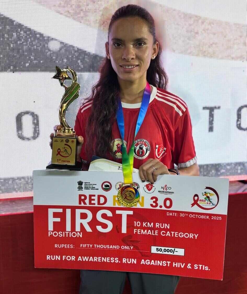गौरव का पल : उत्तराखण्ड की अनीशा ने रचा इतिहास, राष्ट्रीय रेड रन मैराथन में पहले स्थान पर रहीं
