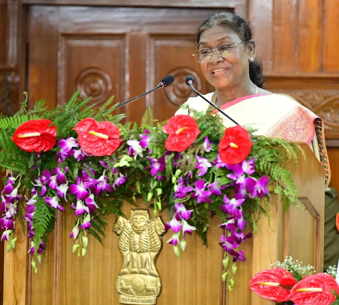 राष्ट्रपति द्रौपदी मुर्मु ने उत्तराखंड विधानसभा को किया संबोधित