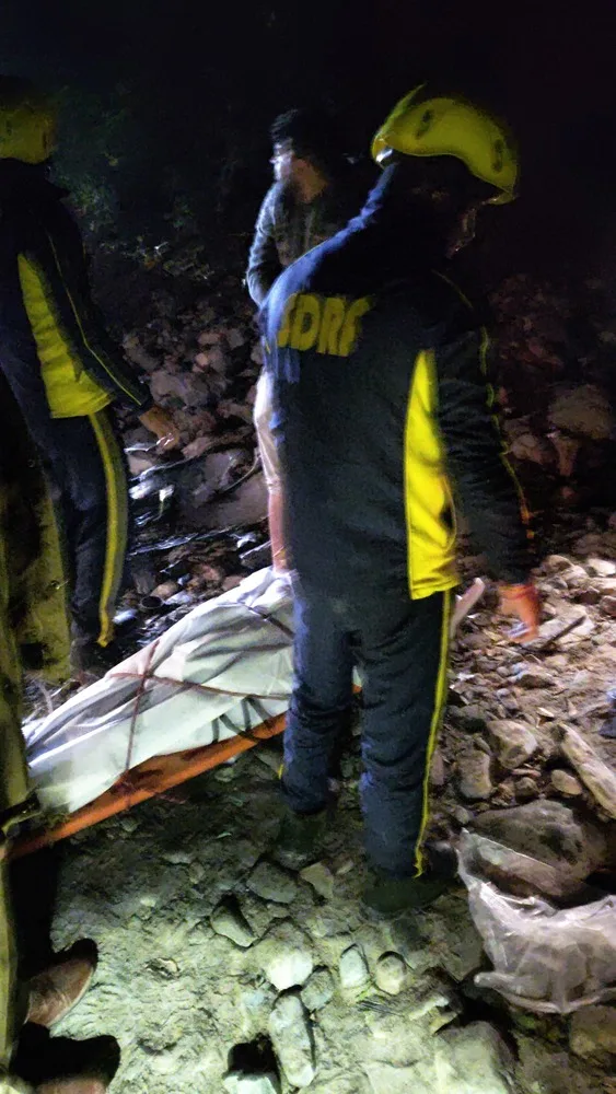 बारात की कार खाई में गिरी, तीन लोगों की मौत, एक घायल