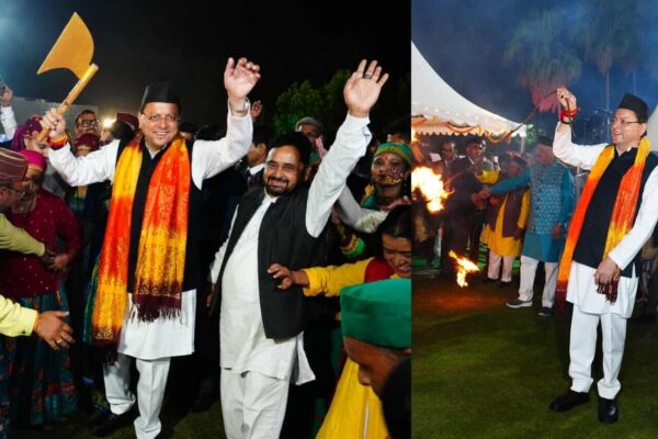 मुख्यमंत्री आवास में आस्था और हर्ष-उल्लास के साथ मनाया गया इगास पर्व