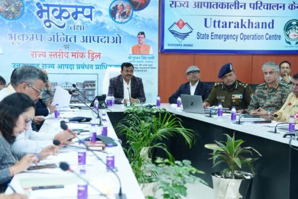 राज्य के सभी 13 जनपदों में 80 से अधिक स्थानों पर हुई भूकंप पर आधारित माॅक ड्रिल