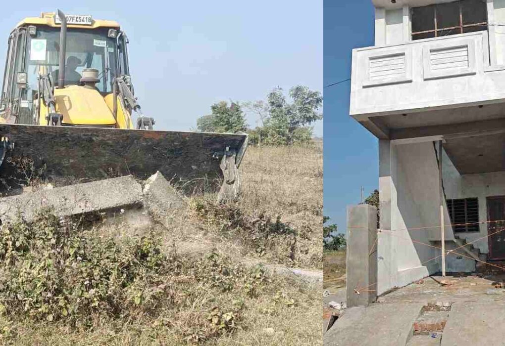 MDDA की अवैध निर्माण और प्लॉटिंग पर कार्रवाई जारी