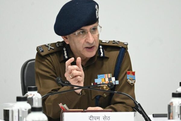 डीजीपी दीपम सेठ ने की कानून व्यवस्था की राज्यव्यापी उच्चस्तरीय समीक्षा