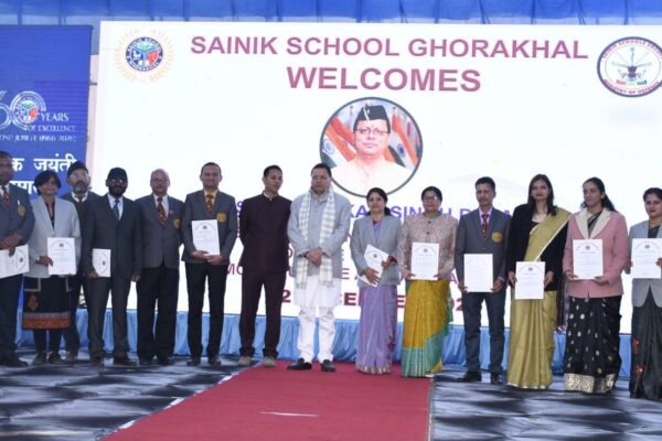 सैनिक स्कूल घोड़ाखाल ने राष्ट्र को अनुशासन और राष्ट्रभक्ति से ओत-प्रोत युवा देने में रचा स्वर्णिम इतिहास – सीएम धामी