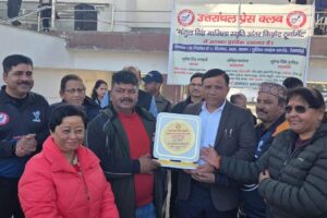 ‘नशे को ना, जिंदगी को हां’ स्लोगन के साथ उत्तरांचल प्रेस क्लब ने क्रिकेट प्रतियोगिता का शुभारंभ किया