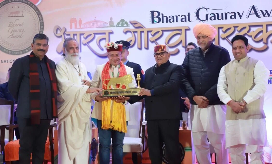 पुरोला के विधायक दुर्गेश्वर लाल को भारत गौरव अवार्ड