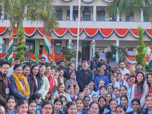 SGRRU सहित SGRR के संस्थानों में गणतन्त्र दिवस की धूम