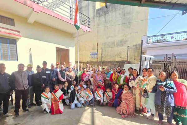 गोर्खा संघ चन्द्रबनी ने धूमधाम से मनाया 77वां गणतंत्र दिवस