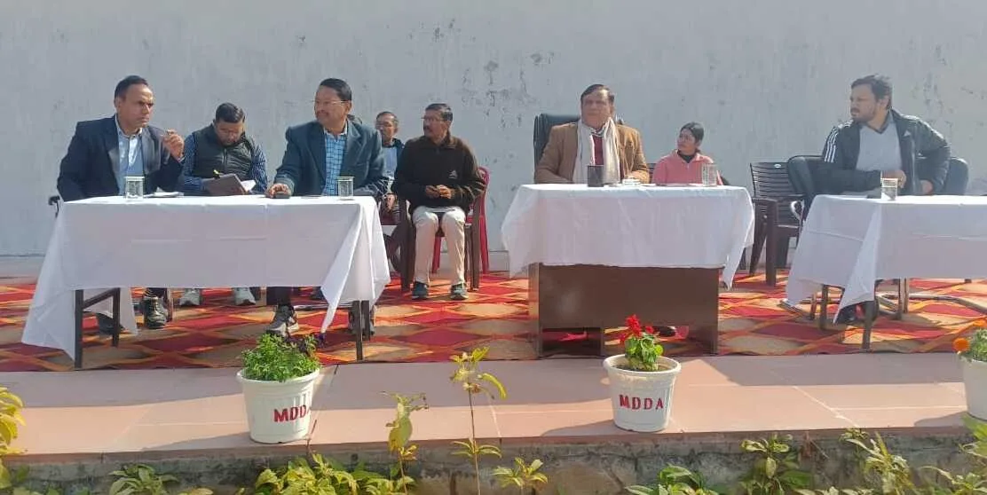 सिटी फॉरेस्ट पार्क को सुरक्षित, सुव्यवस्थित और पर्यावरण अनुकूल बनाने की दिशा में एमडीडीए का बड़ा कदम