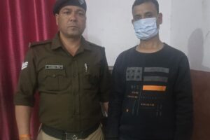 राजीव नगर के महिला को चापड़ दिखाने वाला युवक गिरफ्तार