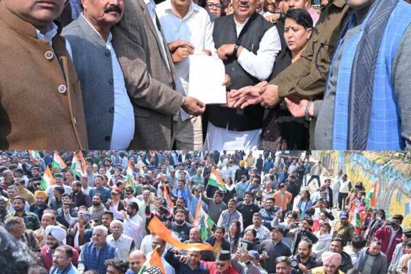 कांग्रेस ने राज्य की कानून व्यवस्था पर उठाए सवाल, पुलिस मुख्यालय घेरा