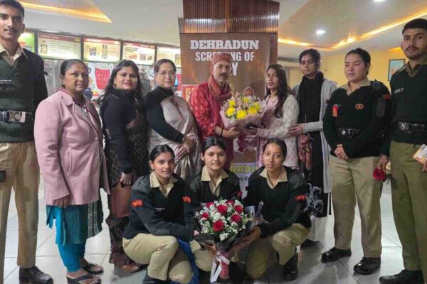 देहरादून में फिल्म “अजेय” की विशेष स्क्रीनिंग उत्साहपूर्वक संपन्न
