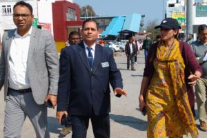 मेलाधिकारी ने कुंभ मेला को लेकर हरिद्वार रेलवे स्टेशन का किया निरीक्षण