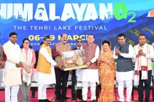 टिहरी झील बनेगी विश्व में पर्यटन-खेल का प्रमुख केंद्रः धामी