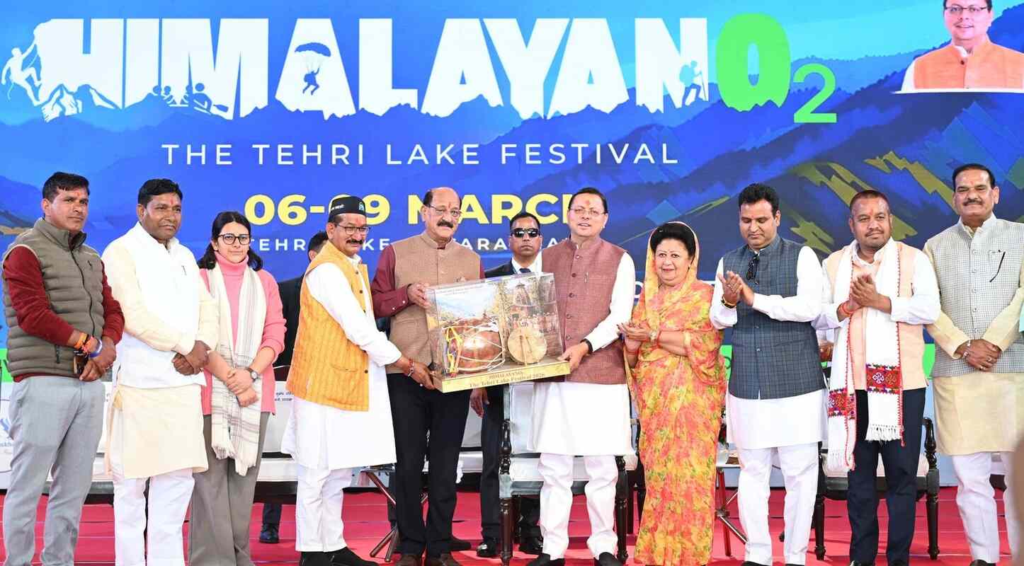 टिहरी झील बनेगी विश्व में पर्यटन-खेल का प्रमुख केंद्रः धामी