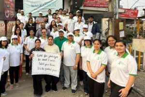 श्री महंत इन्दिरेश अस्पताल के नेत्र रोग विभाग ने ग्लूकोमा से बचाव का दिया संदेश