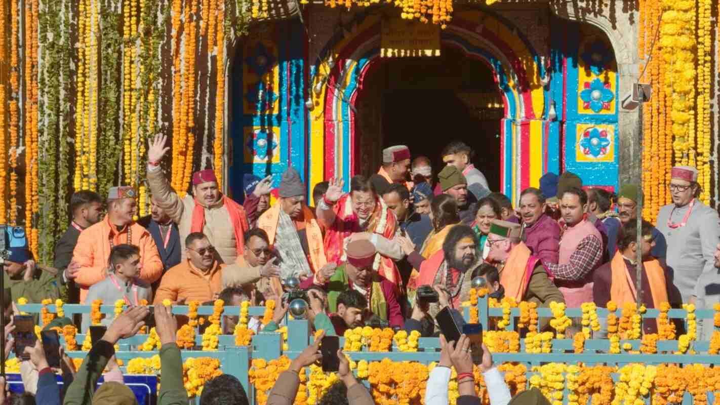 ग्यारहवें ज्योर्तिलिंग श्री केदारनाथ के कपाट विधि-विधान के साथ खुले