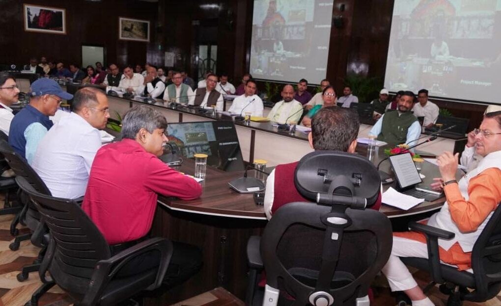 मुख्यमंत्री ने की 5 विधानसभा क्षेत्रों की सीएम घोषणाओं की समीक्षा