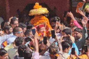 मध्य हिमालय के लिए रवाना हुई भगवान रुद्रनाथ की देव डोली