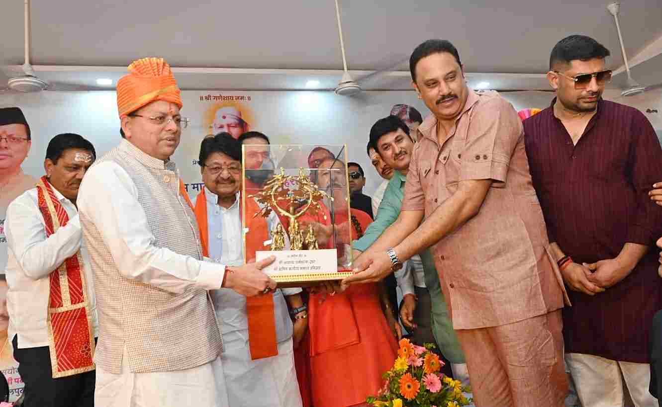 मुख्यमंत्री धामी ने हरिद्वार में नवनिर्मित आनंद धर्मशाला ट्रस्ट का किया लोकार्पण