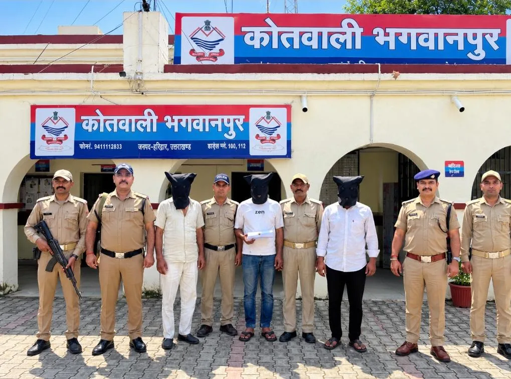 भगवानपुर कोतवाली पुलिस ने किया आदित्य उर्फ आदि राणा हत्याकांड का खुलासा, पिता और उसके दो बेटों समेत तीन आरोपी गिरफ्तार